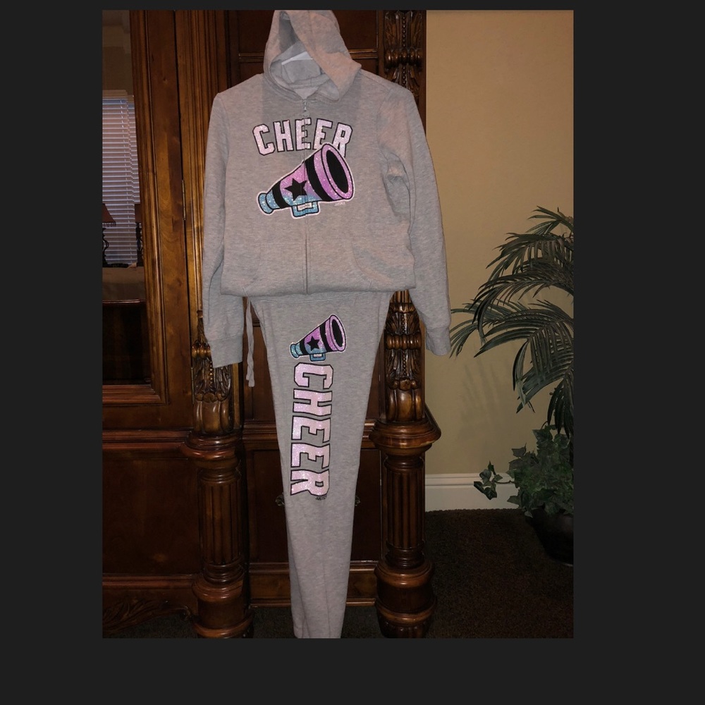 Justice “Cheer” Jogger (Top Sz 14, Bottoms Sz 12)